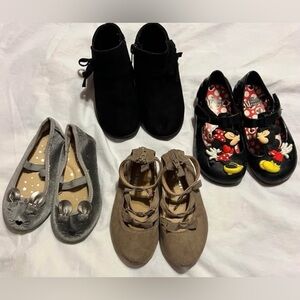 Little Girl size 7 shoe lot of 4